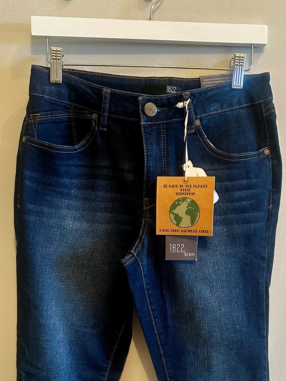 1822 Denim Women’s Indigo Ankle Skinny Jeans